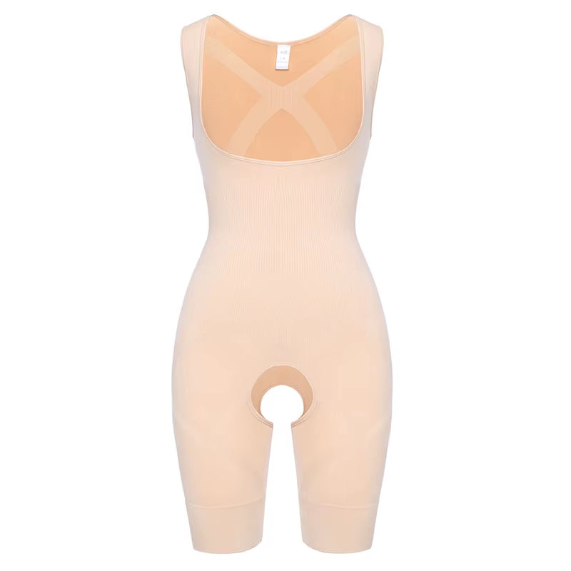 Women Shapewear Postpartum Bodysuits Corrective Underwear Slimming Full Body Shaper Waist Trainer Bodysuit Fajas Colombianas