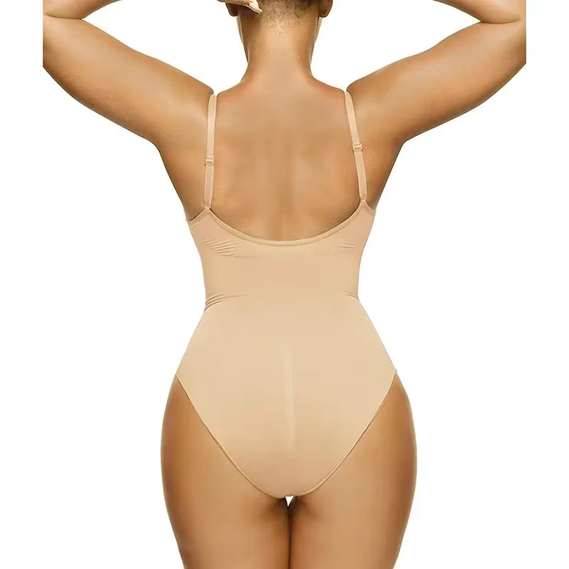 New Bodysuit Seamless Shapewear Slimming Full Body Shaper Thongs Waist Trainer Body Shaping Sculpting Breast Women Top Underwear