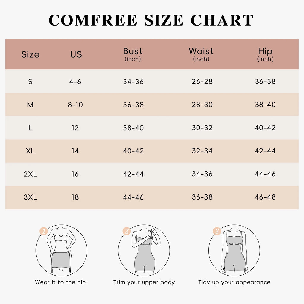 Women'S Shapewear Bodysuit Tummy Control Body Shaper Snatched Waist Body Suit