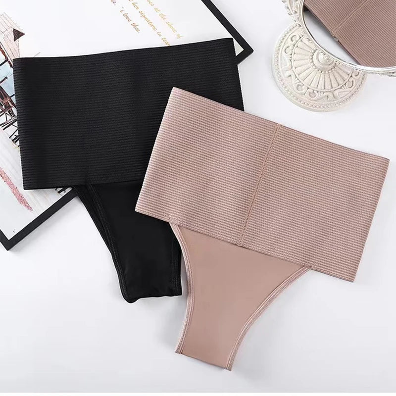 High Waist Postpartum Panties Women'S Abdomen Hip Lift Brief Body Shaping Pants Breathable Slimming Underwear Belly Compression